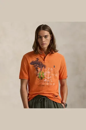 Ralph Lauren Polo in piqué con grafica Classic-Fit