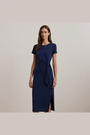 Ralph Lauren Abito a maniche corte con fiocco