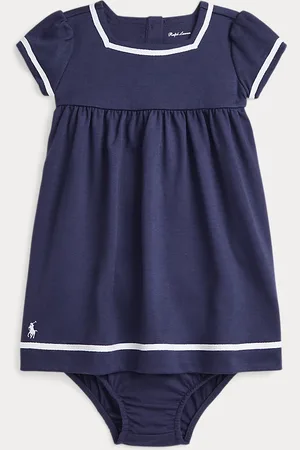Ralph Lauren Abito in ponte stretch a righe e culotte