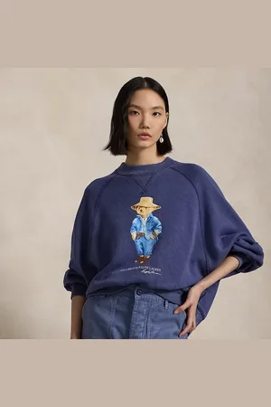 Ralph Lauren Felpa Polo Bear oversize a girocollo