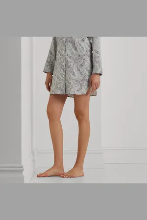 Ralph Lauren Camicia da notte in rasatello