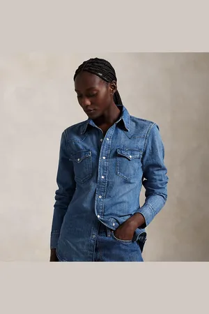 Ralph Lauren Camicia western in denim