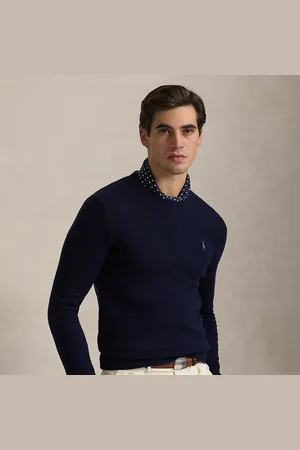 Ralph Lauren Maglia a girocollo in lana e cotone