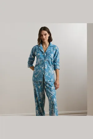 Ralph Lauren Pigiama in twill di misto cotone a fiori