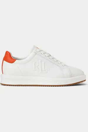 Ralph Lauren Sneaker Ainsley in pelle bicolore