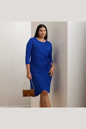 Ralph Lauren Taglie Plus - Abito in jersey con dettaglio ritorto