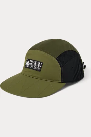 Ralph Lauren Cappellino in dobby con pannelli in rete