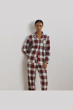 Ralph Lauren Pigiama scozzese in pile