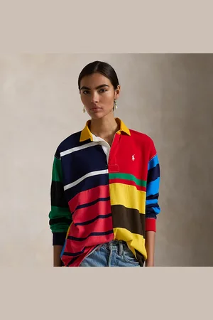 Ralph Lauren Maglia da rugby in jersey a righe