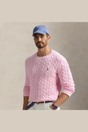 Ralph Lauren Taglie Plus - Maglia in cotone a trecce