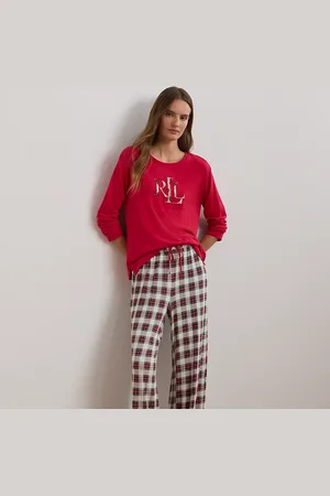 Ralph Lauren Pigiama scozzese in jersey