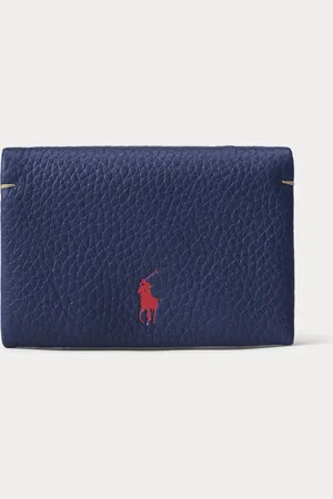 Ralph Lauren Portacarte Polo Play in pelle