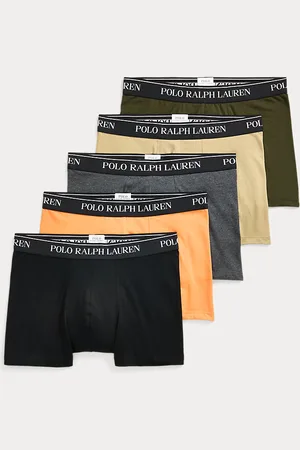 Ralph Lauren 5 boxer classici in cotone stretch
