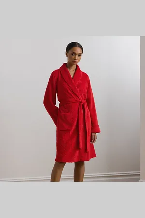 Ralph Lauren Vestaglia con motivo Aran