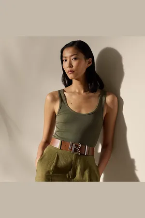 Ralph Lauren Canotta Ellis in misto cotone a coste