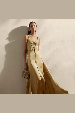 Ralph Lauren Abito da sera Julie in charmeuse di seta