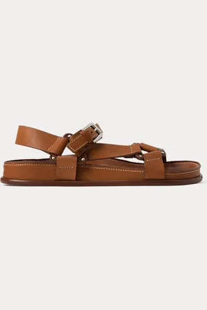 Ralph Lauren Sandali Nolen in vitello
