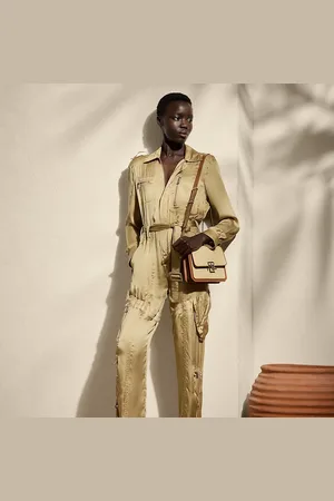 Ralph Lauren Tuta Gwyneth in charmeuse di seta
