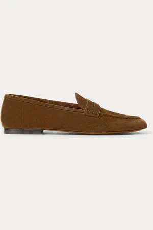 Ralph Lauren Penny loafer Collins in camoscio