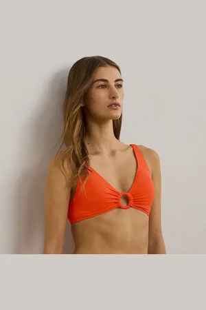 Ralph Lauren Top da bikini con anello in macramé