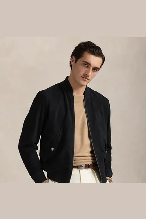 Ralph Lauren Bomber in camoscio
