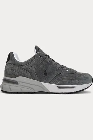 Ralph Lauren Sneaker Trackster 250 camoscio e nabuk