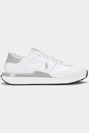 Ralph Lauren Sneaker Train 89 in pelle e Oxford