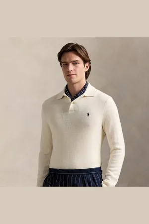 Ralph Lauren Maglia in lana e cotone con colletto