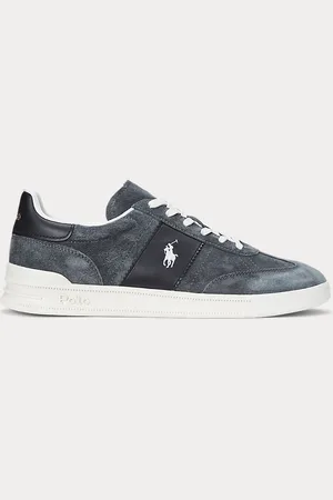 Ralph Lauren Sneaker Heritage Aera in camoscio