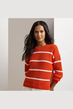 Ralph Lauren Maglia girocollo in cotone a righe