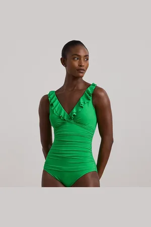 Ralph Lauren Costume intero con finitura di volant