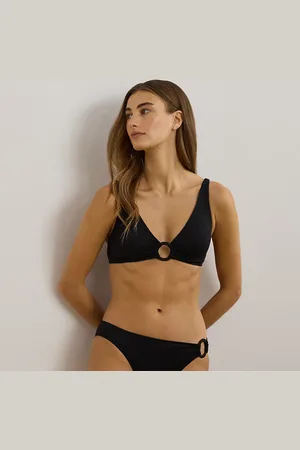 Ralph Lauren Slip da bikini con anello in macramè