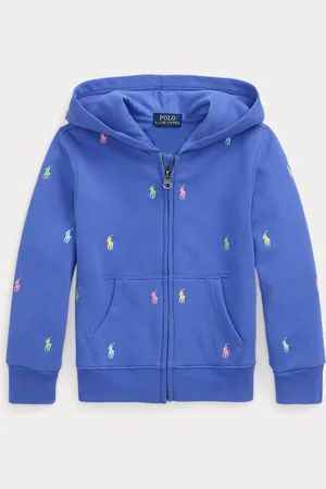 Ralph Lauren Felpa con cappuccio e pony Polo