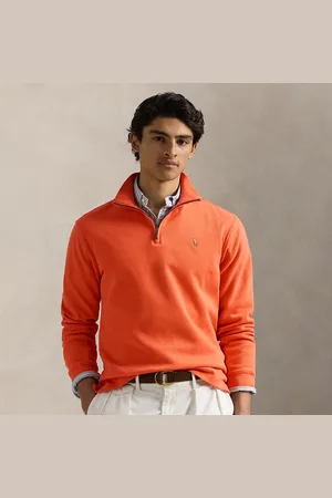 Ralph Lauren Pullover a coste con cerniera