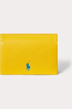 Ralph Lauren Portacarte Polo Play in pelle