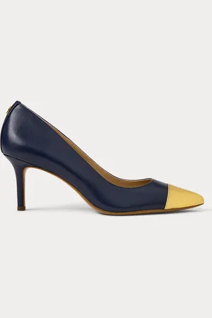 Ralph Lauren Décolleté Lanette in nappa bicolore