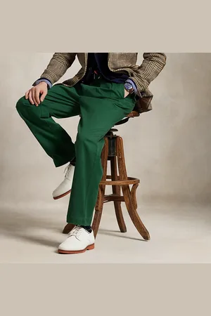 Ralph Lauren Pantaloni Whitman in chino con pieghe
