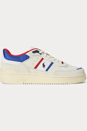 Ralph Lauren Sneaker Masters Sport in camoscio
