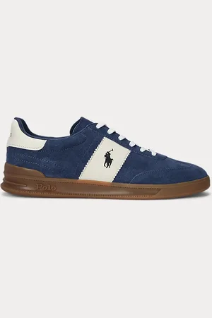 Ralph Lauren Sneaker Heritage Aera in camoscio