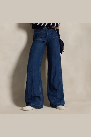 Ralph Lauren Jeans a gamba larga con scampanatura