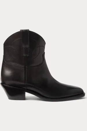 Ralph Lauren Stivaletti Jayme in vitello brunito