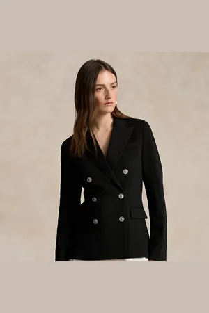 Ralph Lauren Blazer a doppio petto in maglia