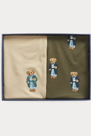 Ralph Lauren Due paia di boxer in cotone stretch