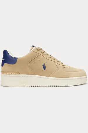 Ralph Lauren Sneaker Masters Court in camoscio