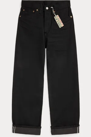 Ralph Lauren Jeans con cimosa neri High Boy-Fit