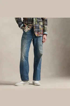 Ralph Lauren Jeans da lavoro invecchiati Relaxed-Fit