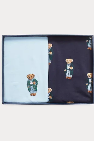 Ralph Lauren Due paia di boxer in cotone stretch