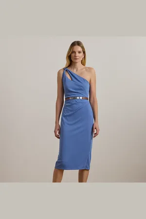 Ralph Lauren Abito da cocktail monospalla in jersey