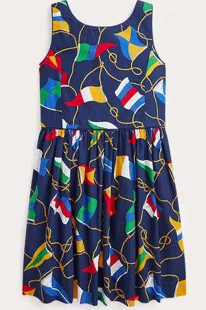 Ralph Lauren Abito in cotone con bandiere nautiche