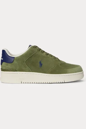 Ralph Lauren Sneaker Masters Court in camoscio